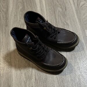 Nautica Kids' Brown Lace-Up Boots